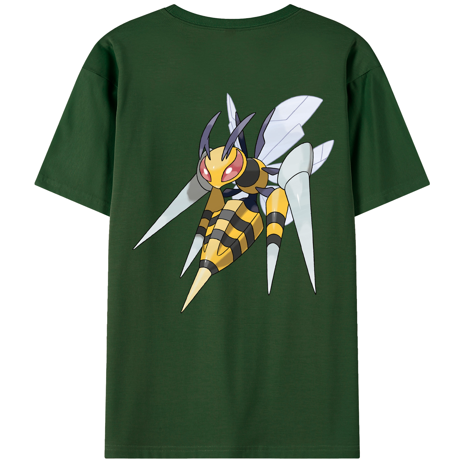 （画像用） ポケットモンスター Pokémon 綿100％半袖Tシャツ（背面プリント）